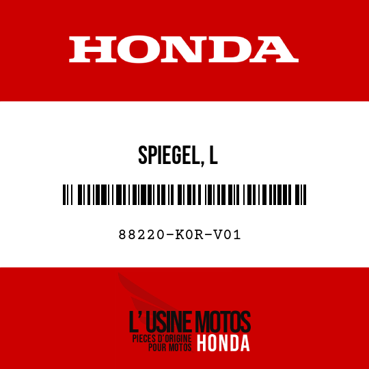 image de 88220-K0R-V01 SPIEGEL, L