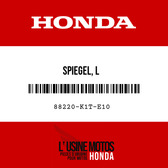 image de 88220-K1T-E10 SPIEGEL, L