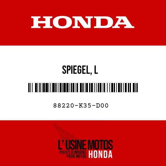 image de 88220-K35-D00 SPIEGEL, L