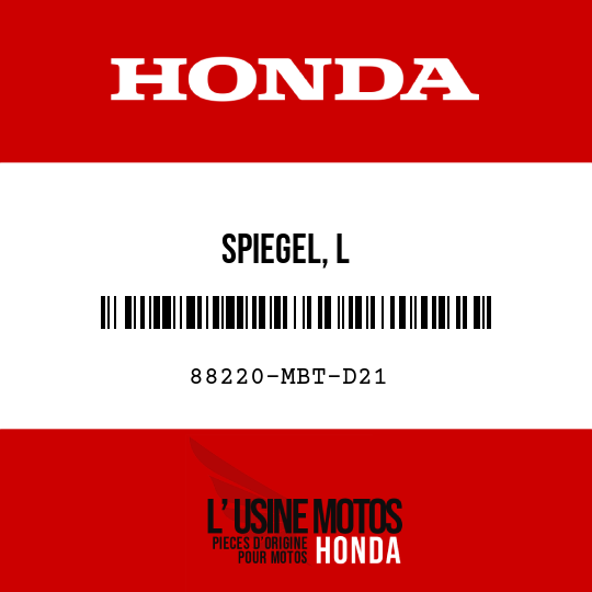 image de 88220-MBT-D21 SPIEGEL, L