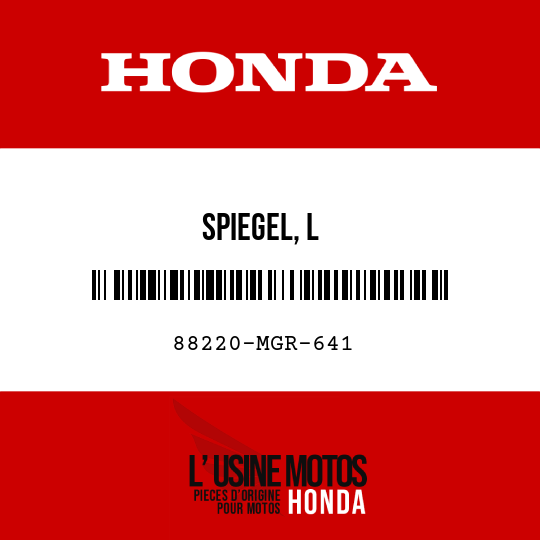 image de 88220-MGR-641 SPIEGEL, L
