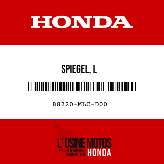 image de 88220-MLC-D00 SPIEGEL, L