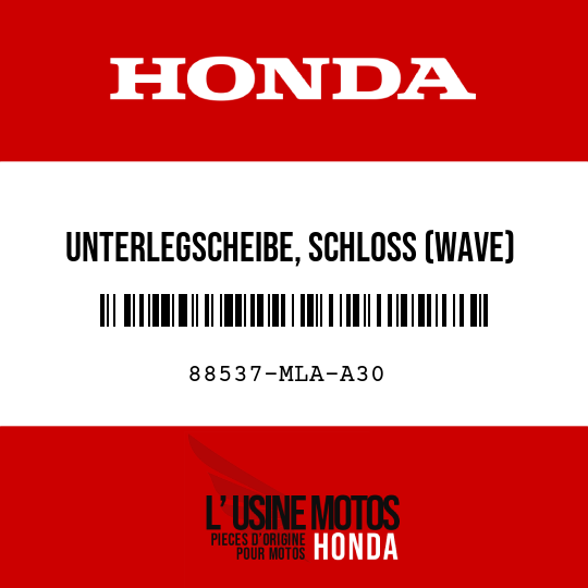image de 88537-MLA-A30 UNTERLEGSCHEIBE, SCHLOSS (WAVE) (2WAY)