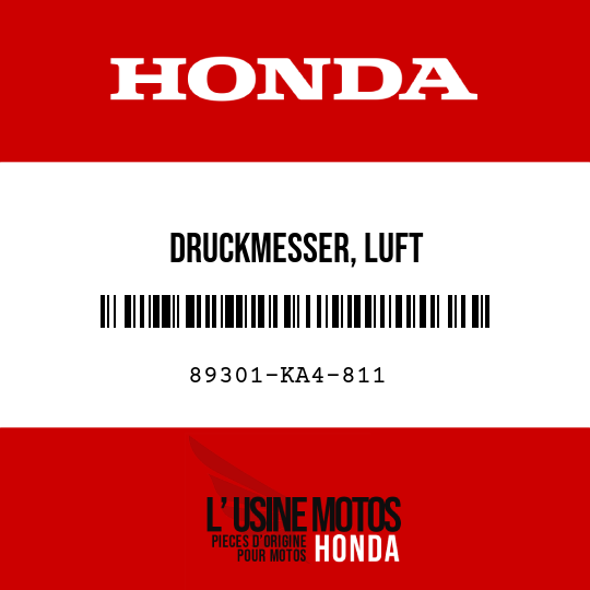 image de 89301-KA4-811 DRUCKMESSER, LUFT