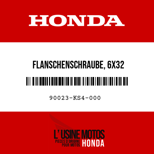 image de 90023-KS4-000 FLANSCHENSCHRAUBE, 6X32