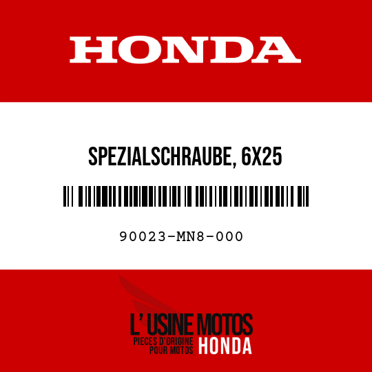 image de 90023-MN8-000 SPEZIALSCHRAUBE, 6X25