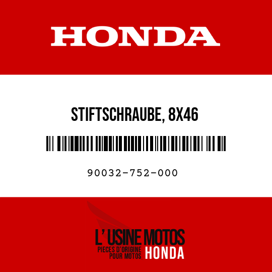 image de 90032-752-000 STIFTSCHRAUBE, 8X46