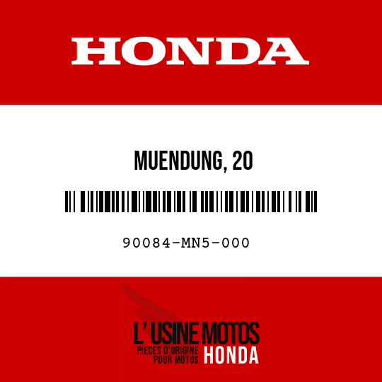 image de 90084-MN5-000 MUENDUNG, 20