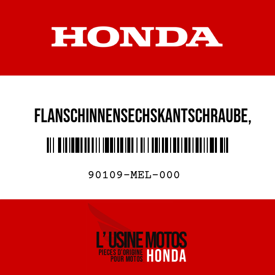 image de 90109-MEL-000 FLANSCHINNENSECHSKANTSCHRAUBE, 10X38