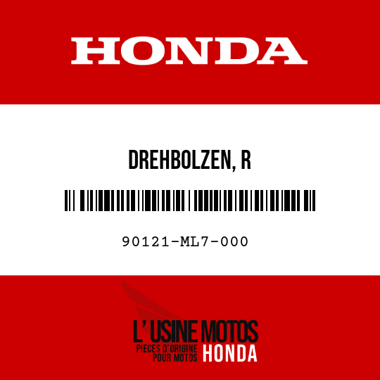 image de 90121-ML7-000 DREHBOLZEN, R