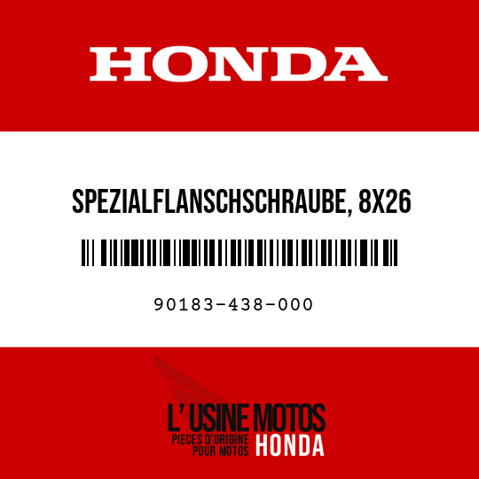 image de 90183-438-000 SPEZIALFLANSCHSCHRAUBE, 8X26