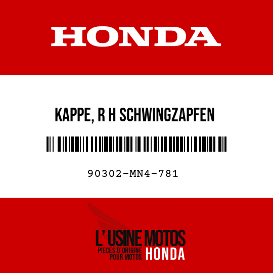image de 90302-MN4-781 KAPPE, R H SCHWINGZAPFEN