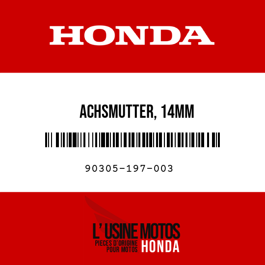 image de 90305-197-003 ACHSMUTTER, 14MM