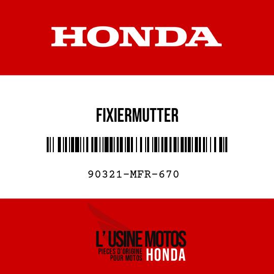 image de 90321-MFR-670 FIXIERMUTTER