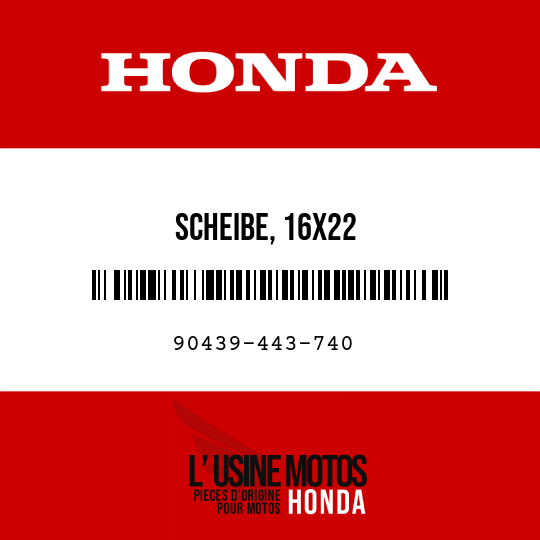 image de 90439-443-740 SCHEIBE, 16X22