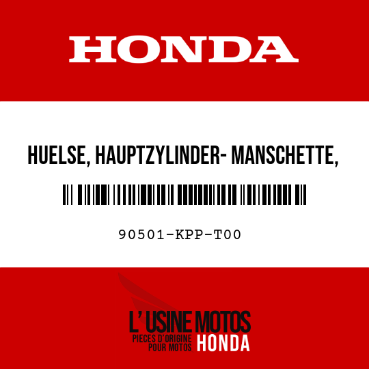 image de 90501-KPP-T00 HUELSE, HAUPTZYLINDER- MANSCHETTE, H