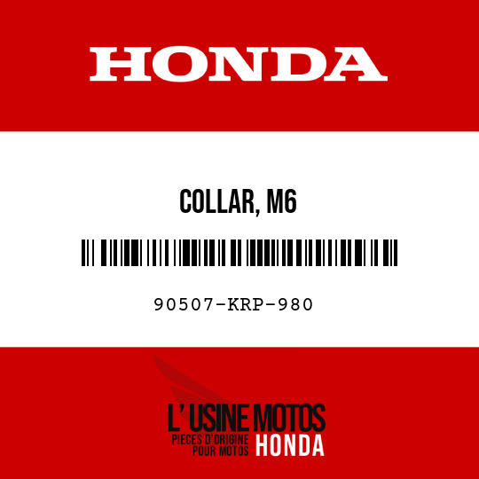 image de 90507-KRP-980 COLLAR, M6