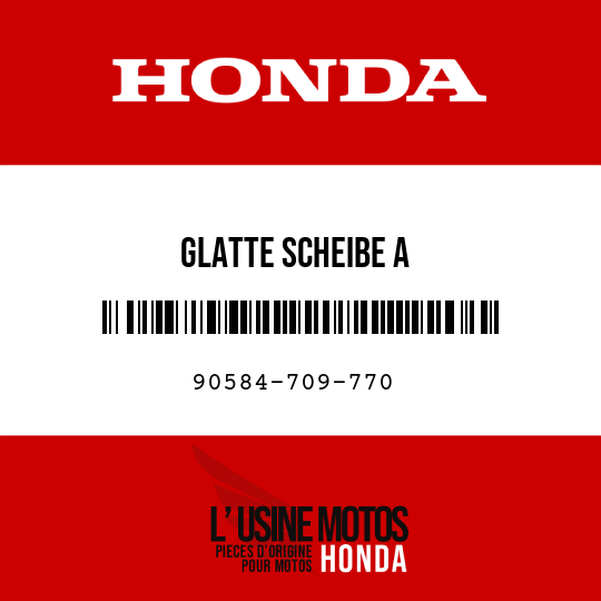 image de 90584-709-770 GLATTE SCHEIBE A