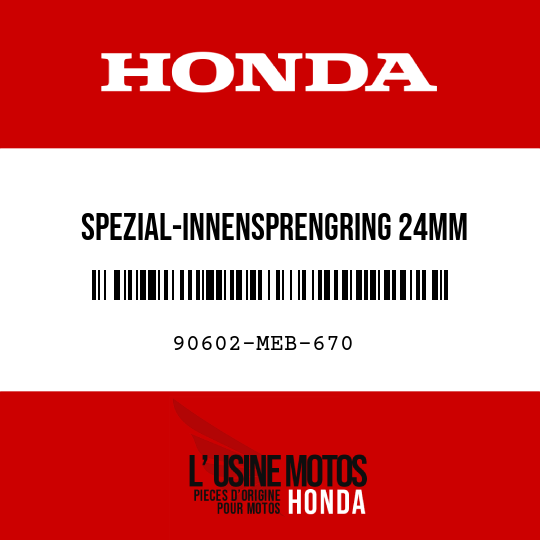 image de 90602-MEB-670 SPEZIAL-INNENSPRENGRING 24MM