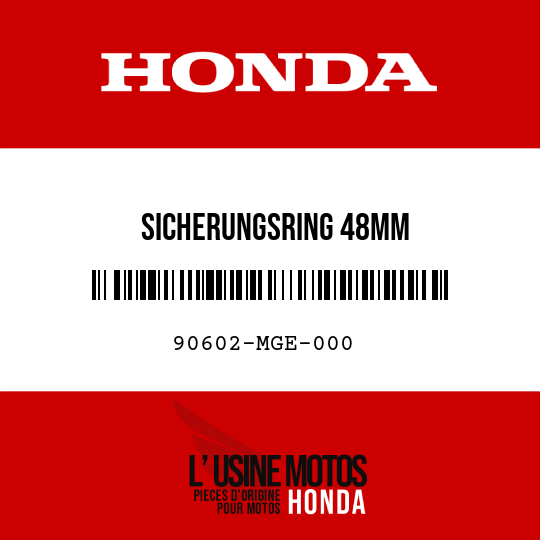 image de 90602-MGE-000 SICHERUNGSRING 48MM