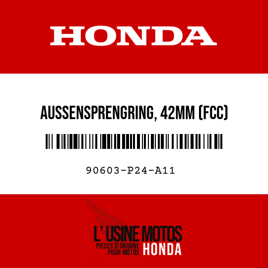 image de 90603-P24-A11 AUSSENSPRENGRING, 42MM (FCC)