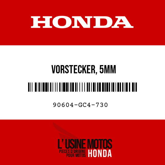 image de 90604-GC4-730 VORSTECKER, 5MM