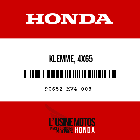 image de 90652-MV4-008 KLEMME, 4X65