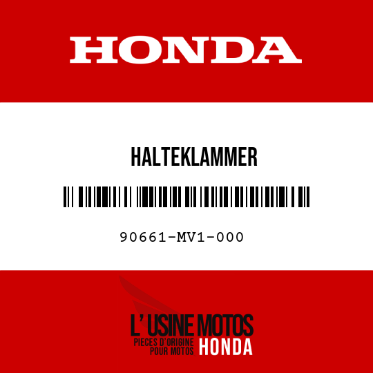 image de 90661-MV1-000 HALTEKLAMMER