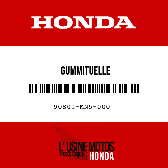 image de 90801-MN5-000 GUMMITUELLE