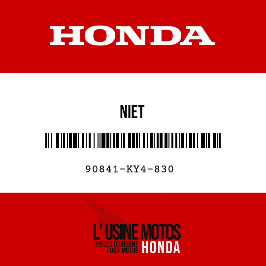 image de 90841-KY4-830 NIET
