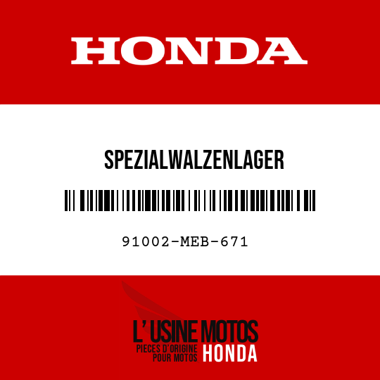 image de 91002-MEB-671 SPEZIALWALZENLAGER