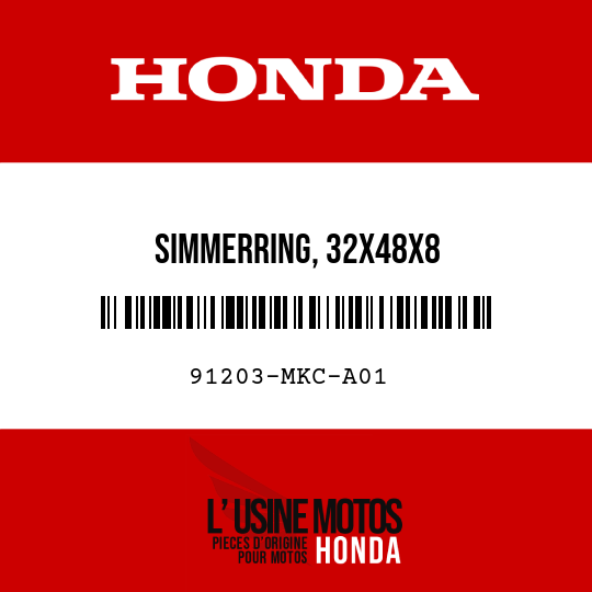 image de 91203-MKC-A01 SIMMERRING, 32X48X8