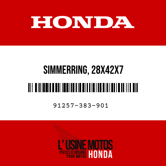 image de 91257-383-901 SIMMERRING, 28X42X7