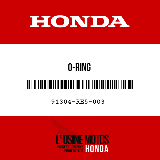 image de 91304-RE5-003 O-RING