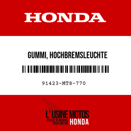 image de 91423-MT8-770 GUMMI, HOCHBREMSLEUCHTE