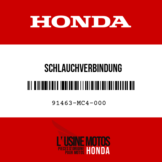 image de 91463-MC4-000 SCHLAUCHVERBINDUNG