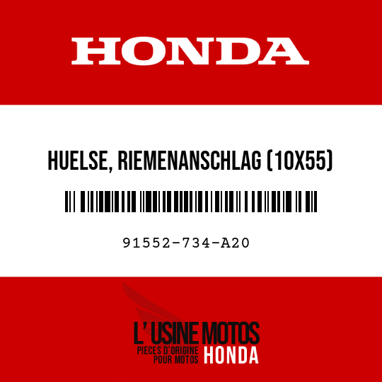 image de 91552-734-A20 HUELSE, RIEMENANSCHLAG (10X55)