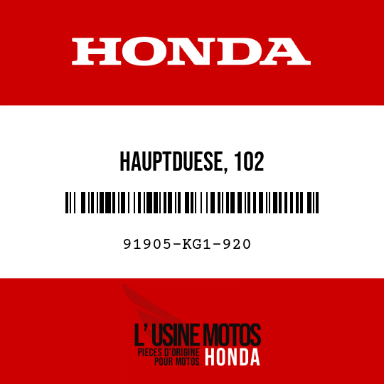 image de 91905-KG1-920 HAUPTDUESE, 102