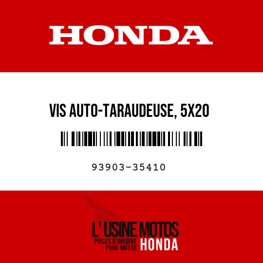 image de 93903-35410 VIS AUTO-TARAUDEUSE, 5X20