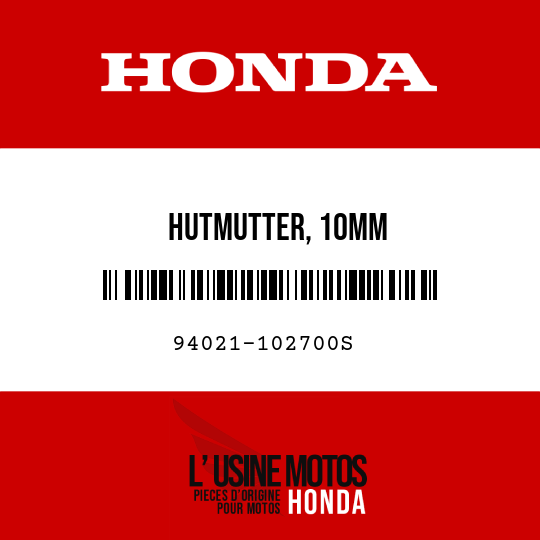 image de 94021-102700S HUTMUTTER, 10MM