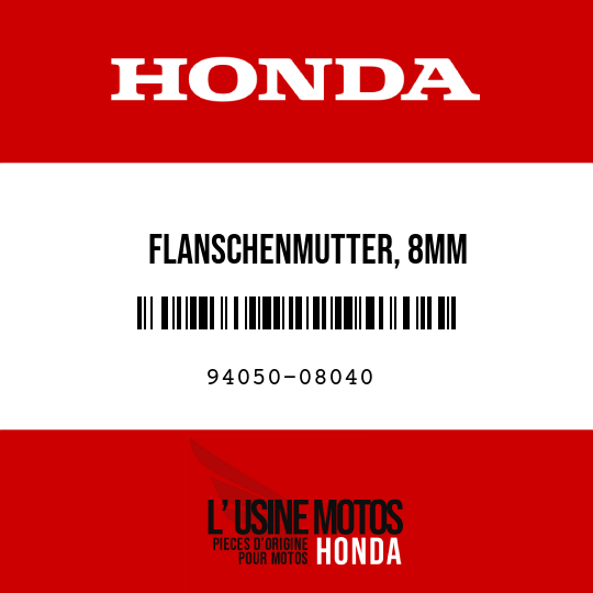 image de 94050-08040 FLANSCHENMUTTER, 8MM