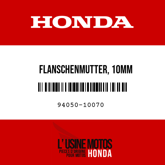 image de 94050-10070 FLANSCHENMUTTER, 10MM
