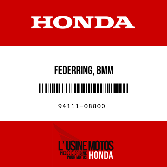 image de 94111-08800 FEDERRING, 8MM