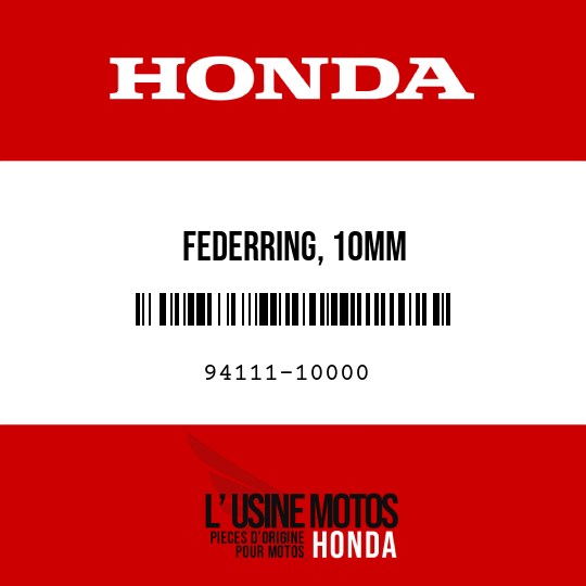 image de 94111-10000 FEDERRING, 10MM
