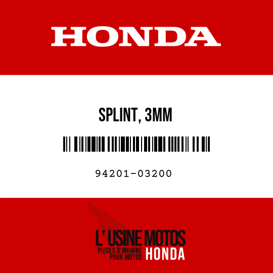 image de 94201-03200 SPLINT, 3MM