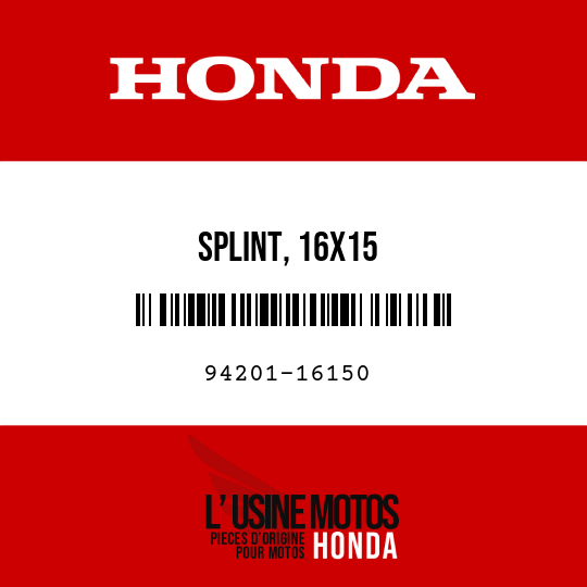 image de 94201-16150 SPLINT, 16X15