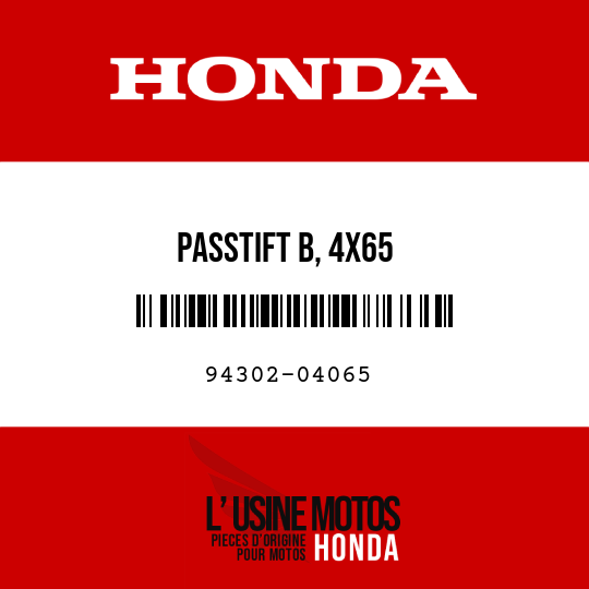 image de 94302-04065 PASSTIFT B, 4X65