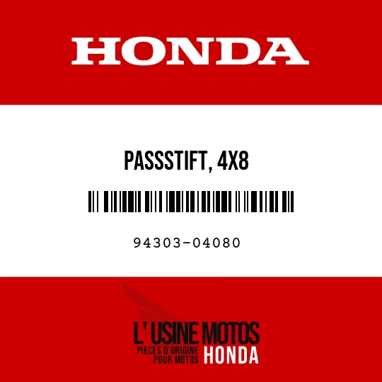 image de 94303-04080 PASSSTIFT, 4X8