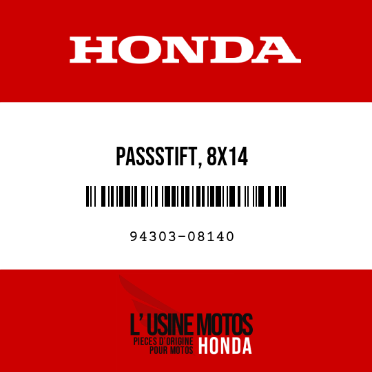 image de 94303-08140 PASSSTIFT, 8X14