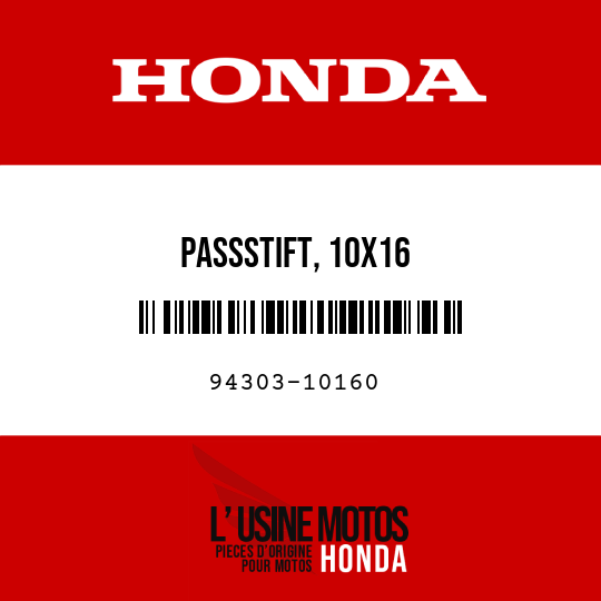 image de 94303-10160 PASSSTIFT, 10X16